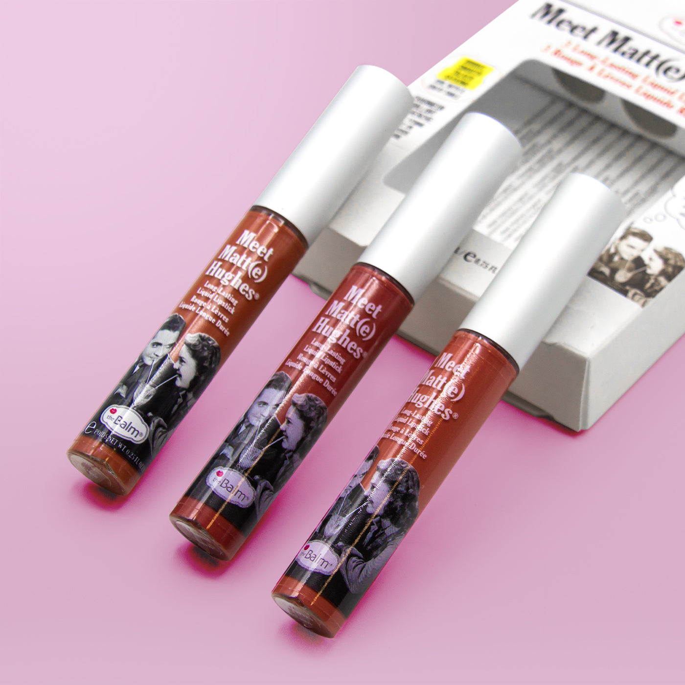 Meet Matt(e) Hughes® 3-pc Lip Kit